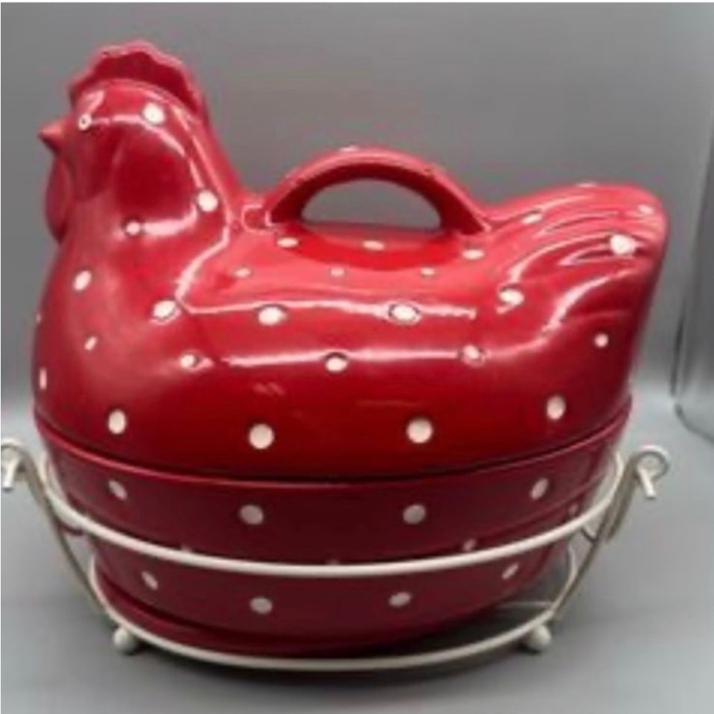 Temptation 4pc polka dot chicken